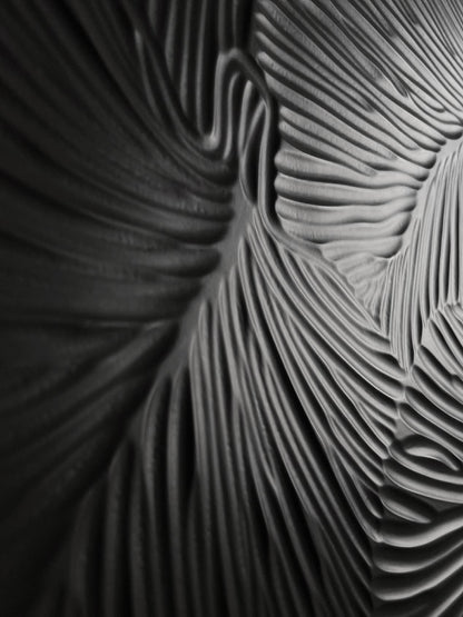 Lotus Leaves Solid Wood Texture Board
