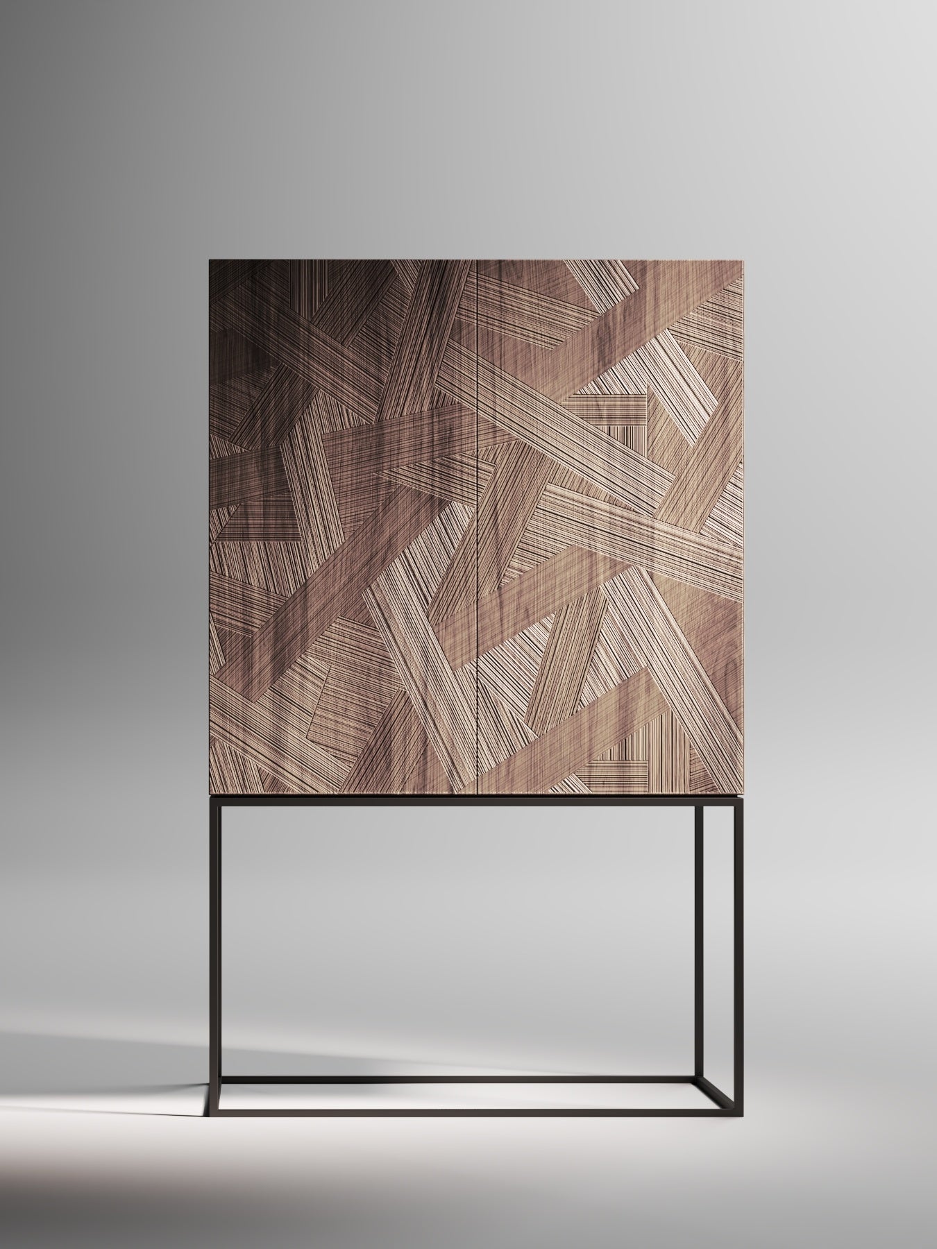 Layered Solid Wood Texture Board