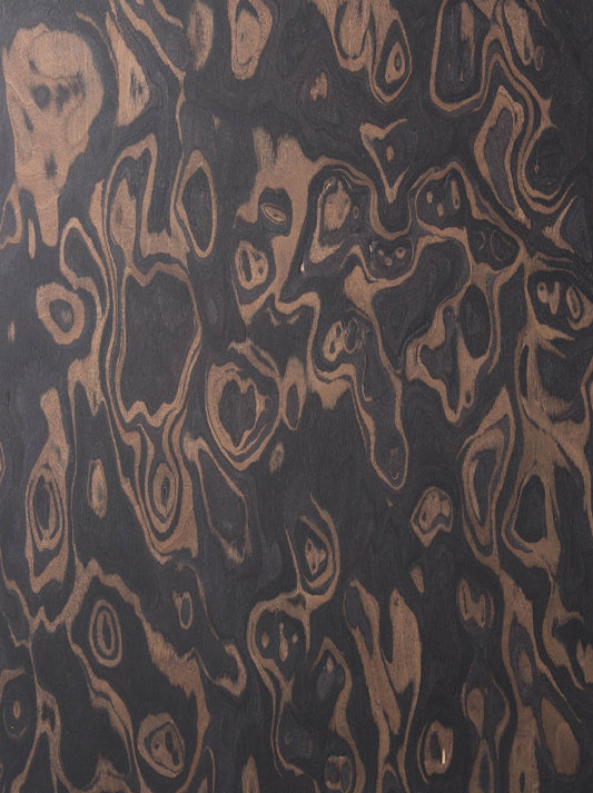 Ebony Burl Solid Wood Texture Board