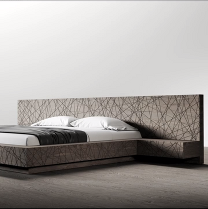 Bamboo Forest Solid Wood Texture Board