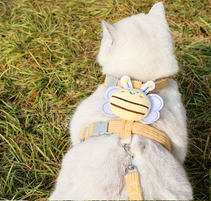 Bee Buddy Pet Harness & Leash Set