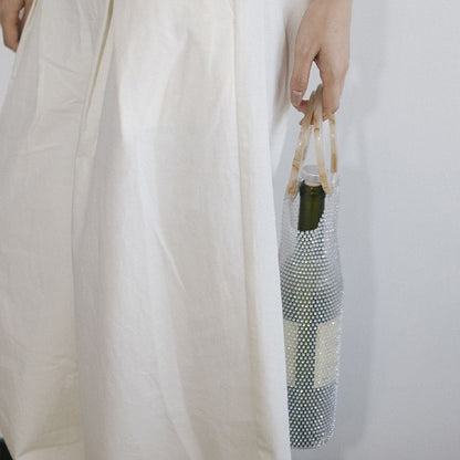 Crystal Wine Bottle Bag