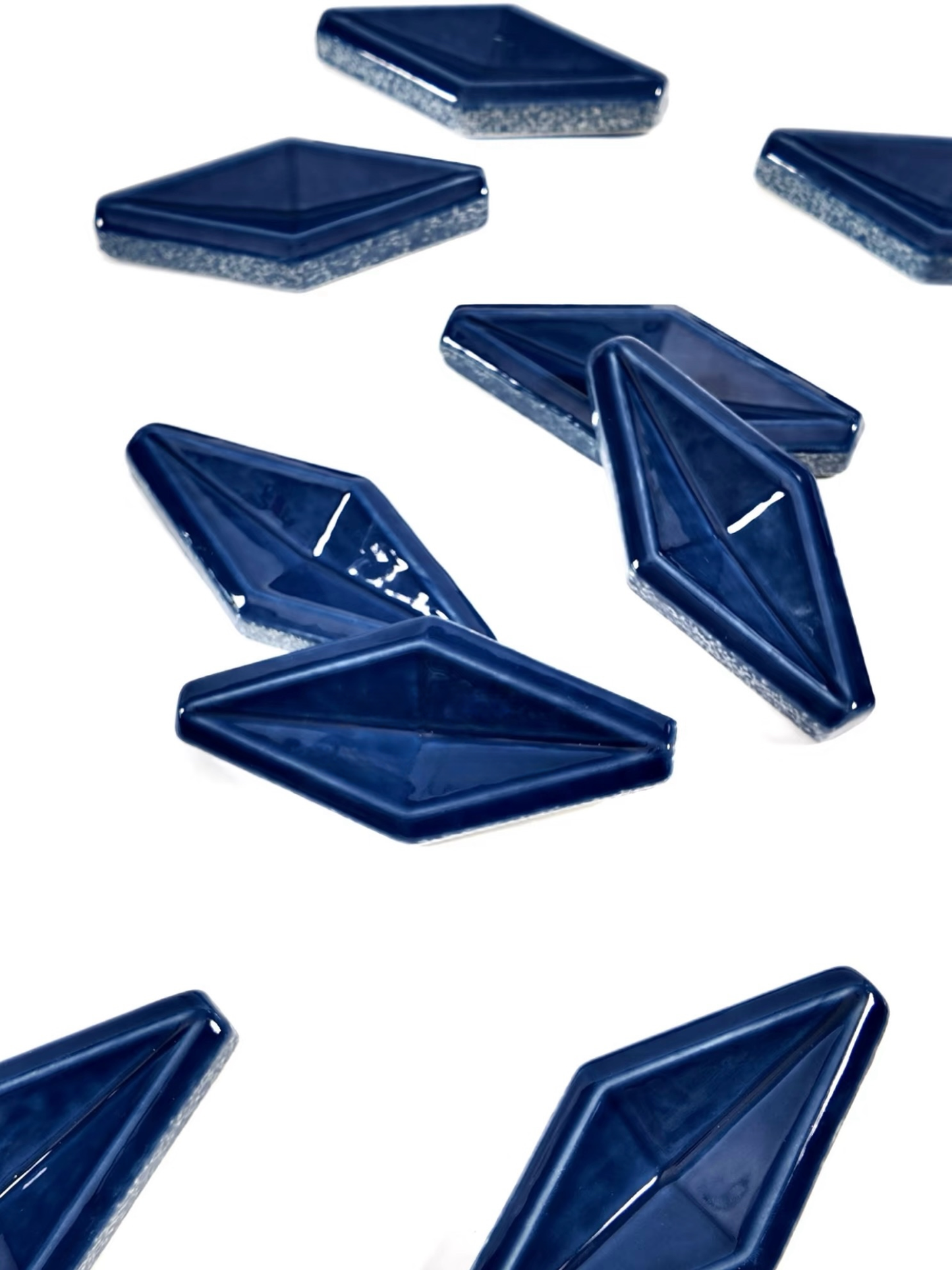 Cobalt Diamond Relief Tile