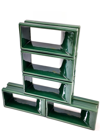 Emerald Frame Ceramic Brick Tile
