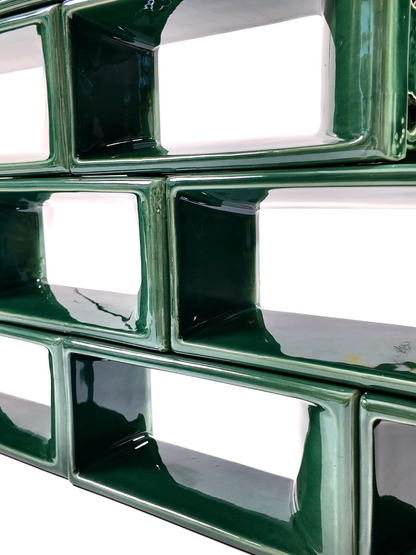 Emerald Frame Ceramic Brick Tile