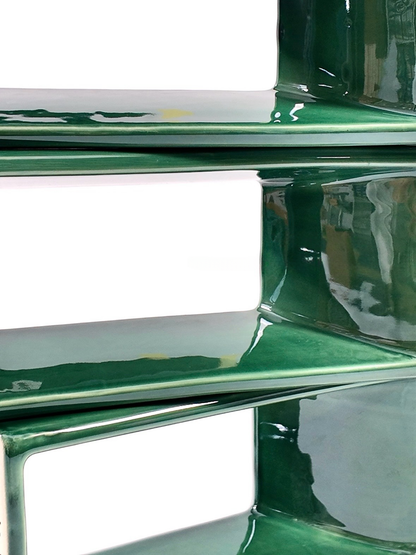 Emerald Frame Ceramic Brick Tile