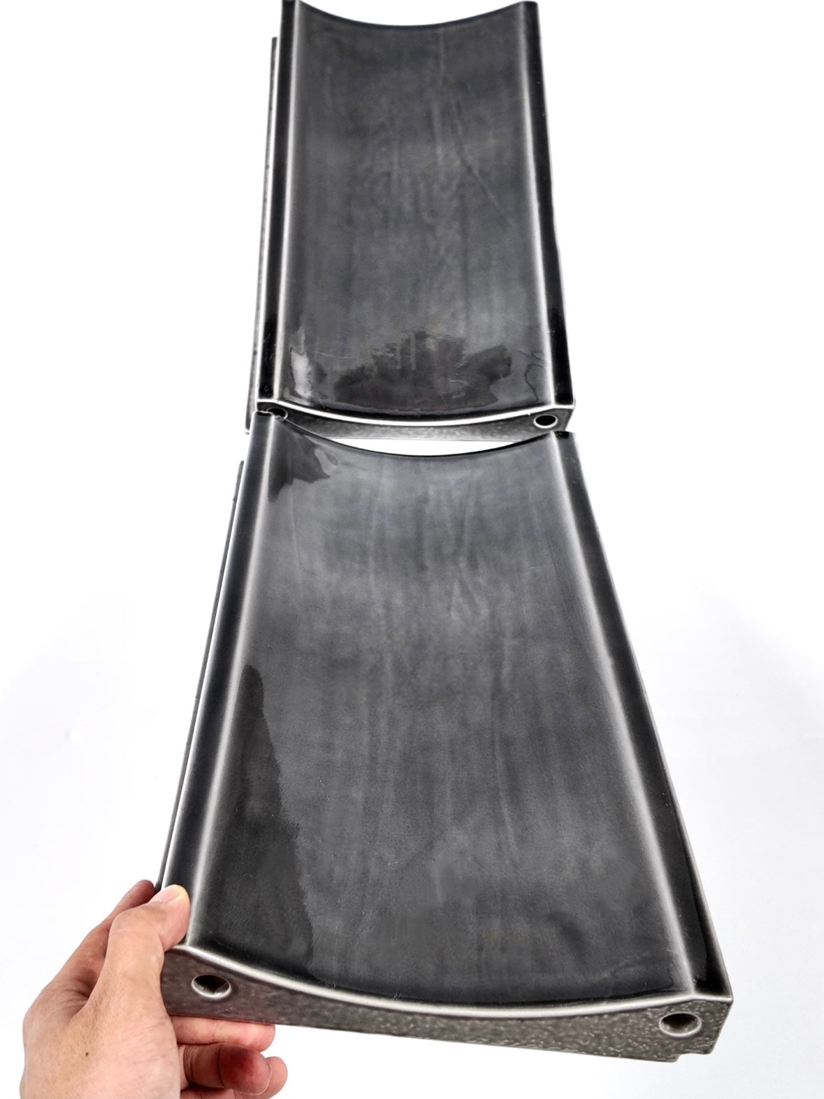 Graphite Flow Ceramic Wall Tile
