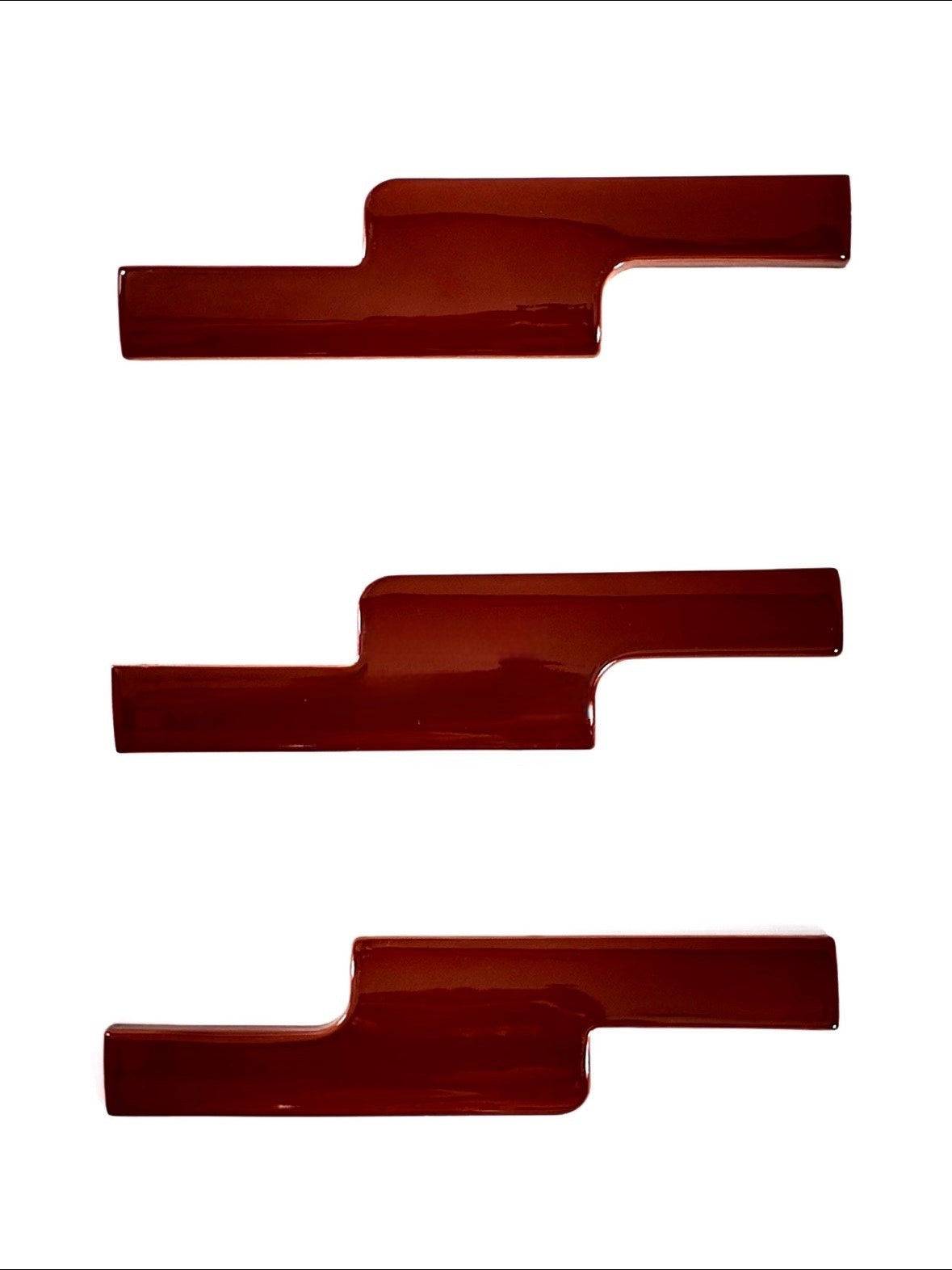 Vermilion Offset Ceramic Wall Tile