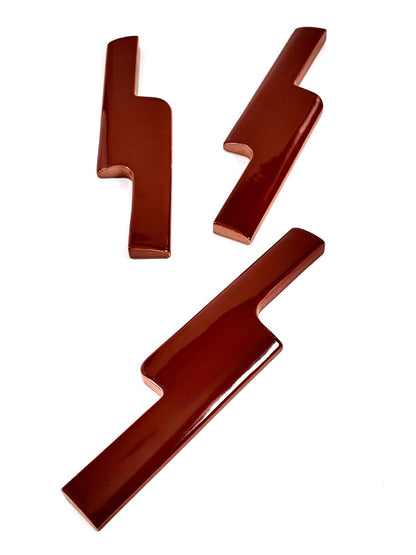 Vermilion Offset Ceramic Wall Tile