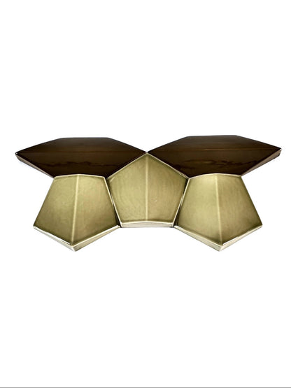 Autumn Mocha Facet Ceramic Wall Tile