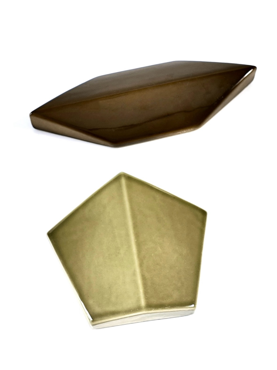 Autumn Mocha Facet Ceramic Wall Tile