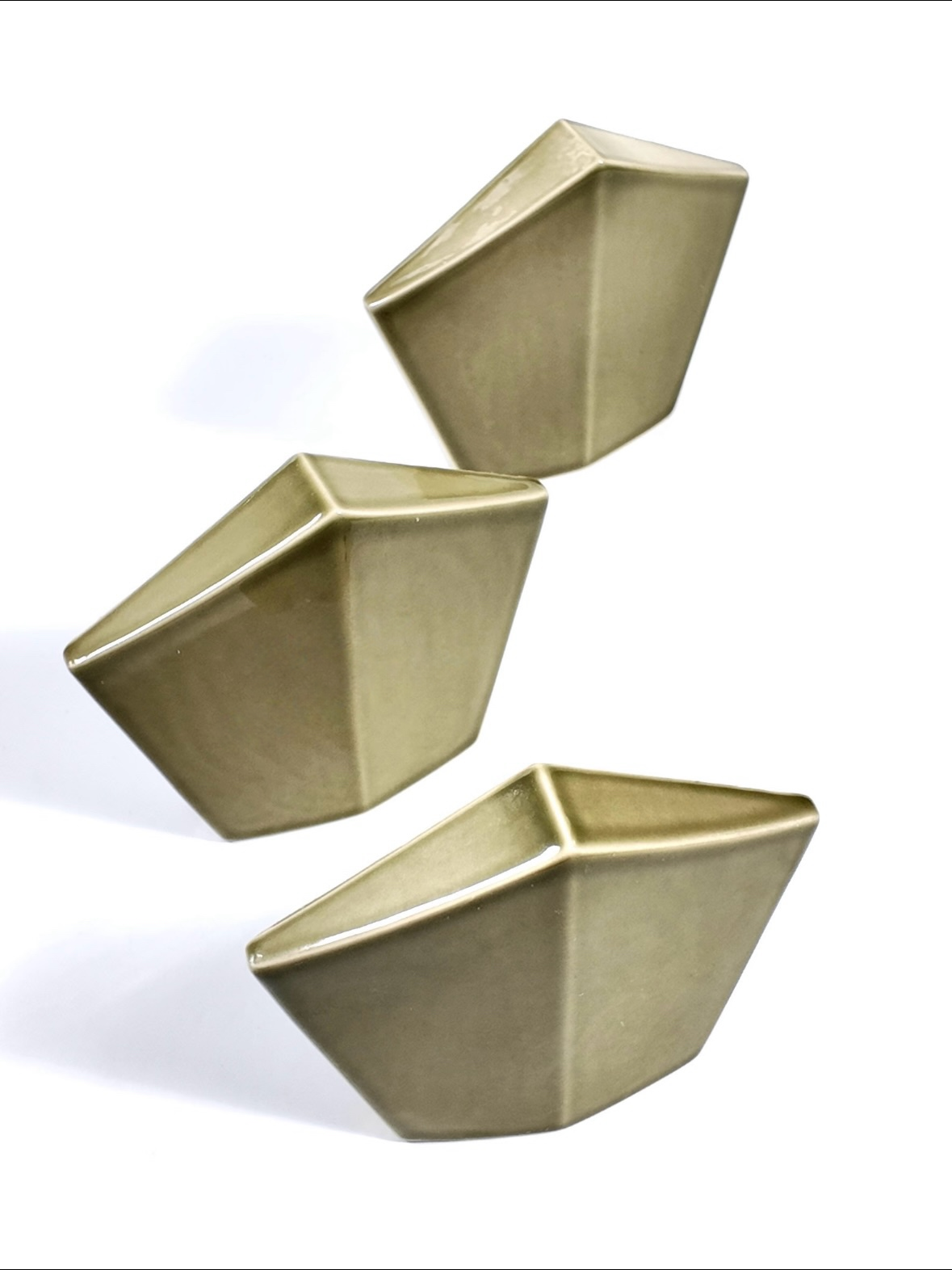 Autumn Mocha Facet Ceramic Wall Tile