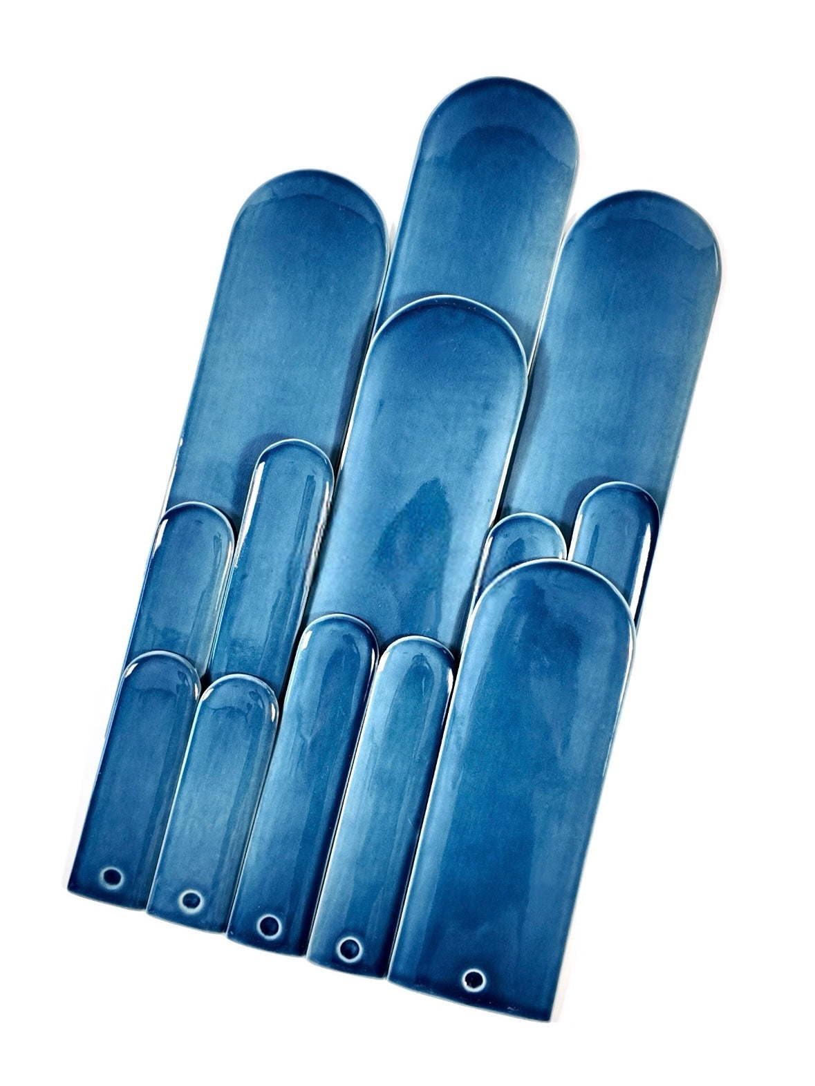 Blue Droplet Ceramic Wall Tile