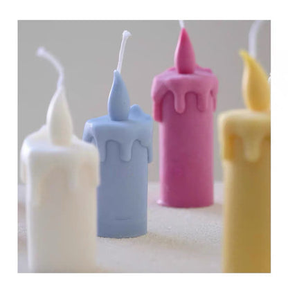 Melted Flame Candles
