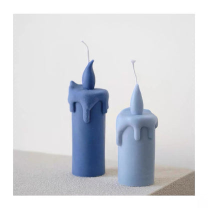 Melted Flame Candles