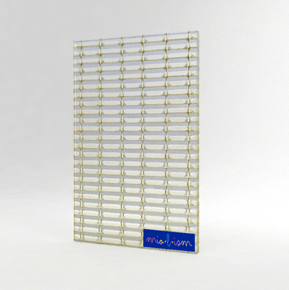 Metallic Mesh Resin Glass Collection