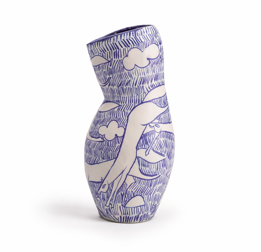 Cloudline Creature Sculptural Vase V